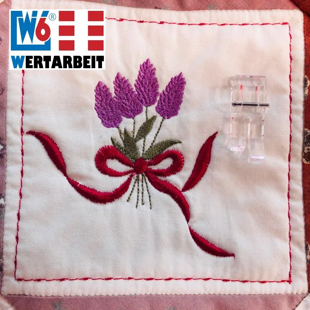 W6 Nähmaschinen 1/4 inch / Patchwork- / Quiltfuß - Image 2