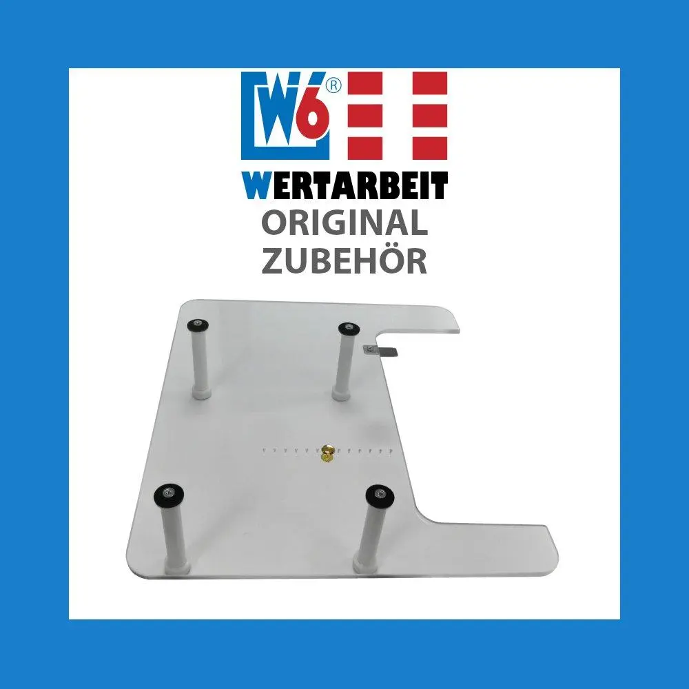 W6 Nähmaschinen Anschiebetisch für W6 N 707D Freiarm - Image 4