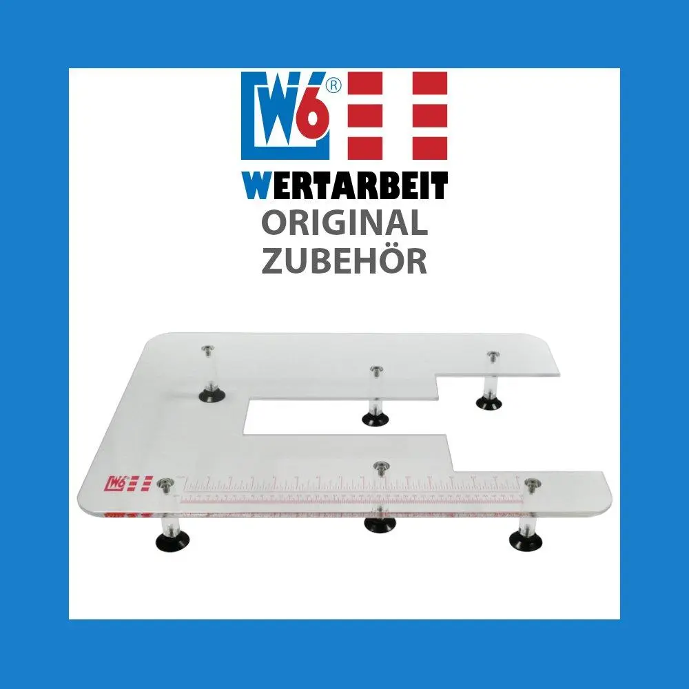 W6 Nähmaschinen Anschiebetisch für W6 N 9000 / 9500C QPL / 9500 Pro - Image 4
