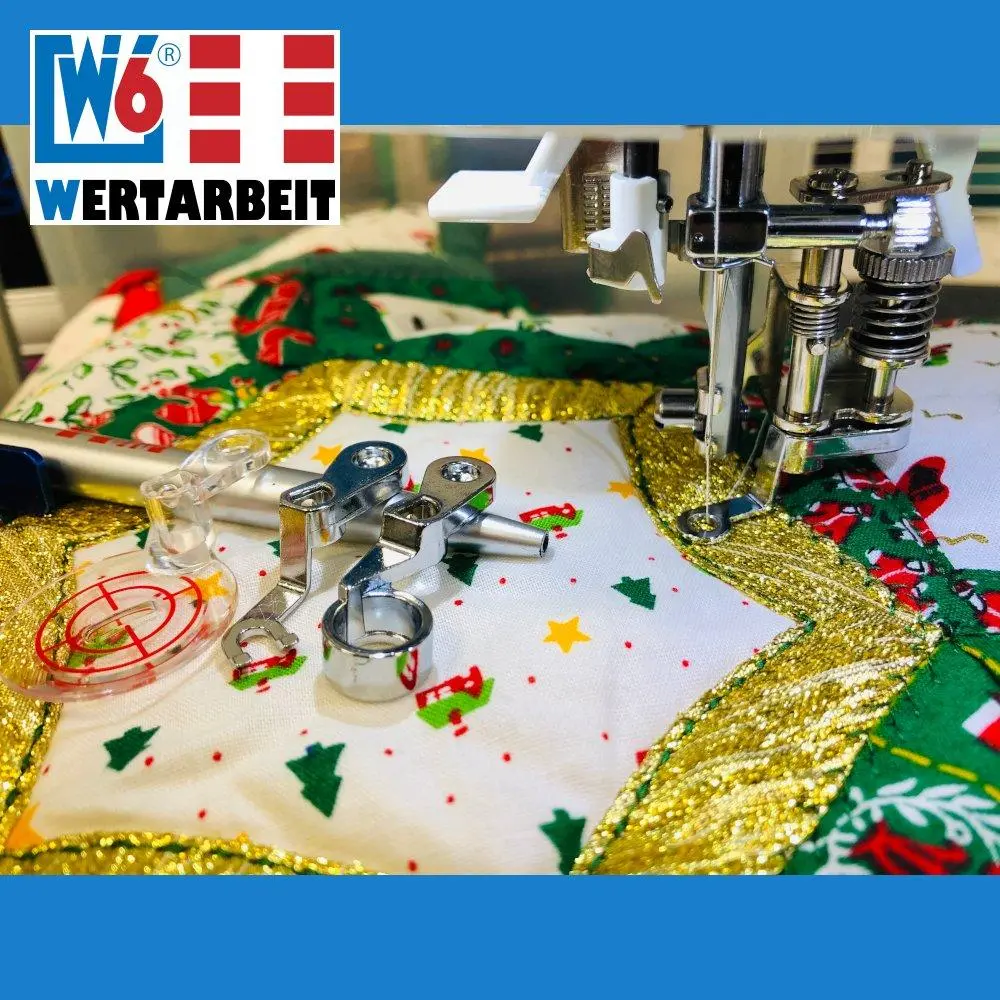 W6 Nähmaschinen Freihandquiltfuß Set - Image 7