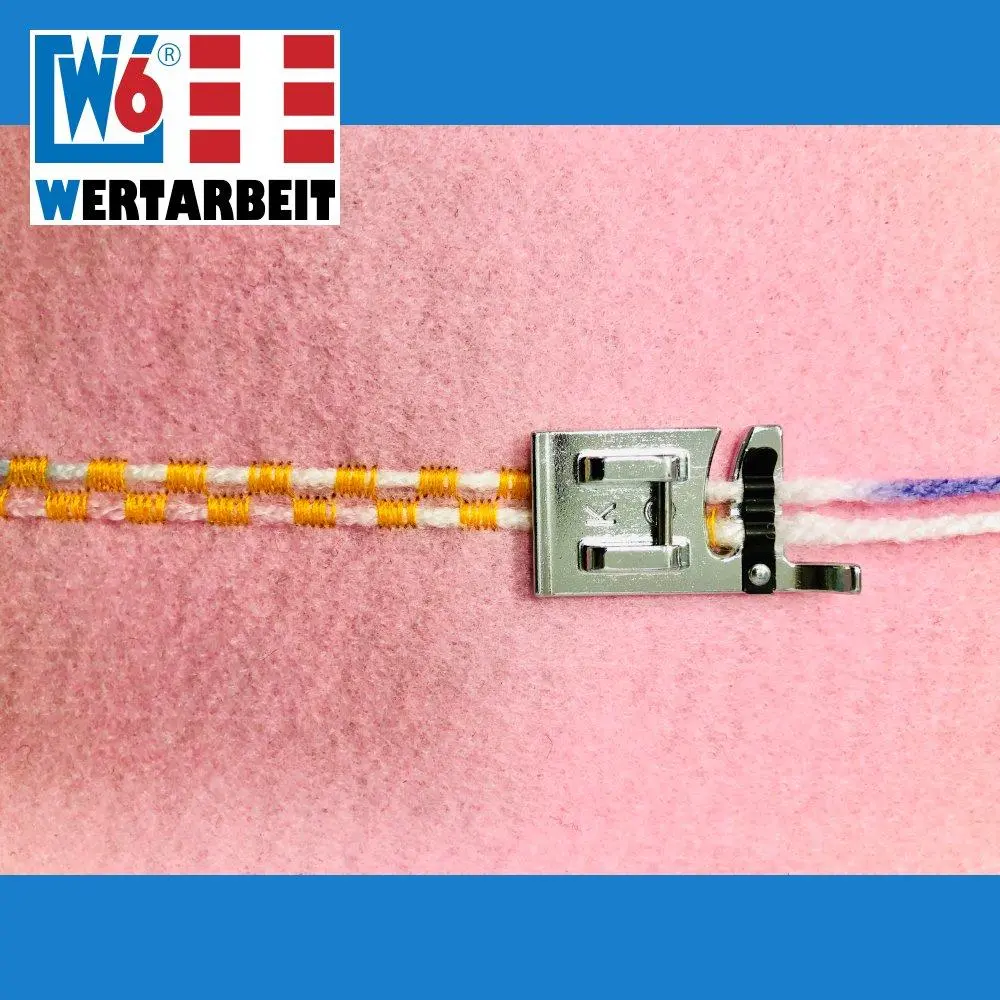 W6 Nähmaschinen Kordelaufnähfuß - Image 3