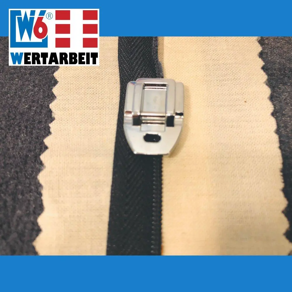 W6 Nähmaschinen nahtverdeckter Reißverschlussfuß - Image 4