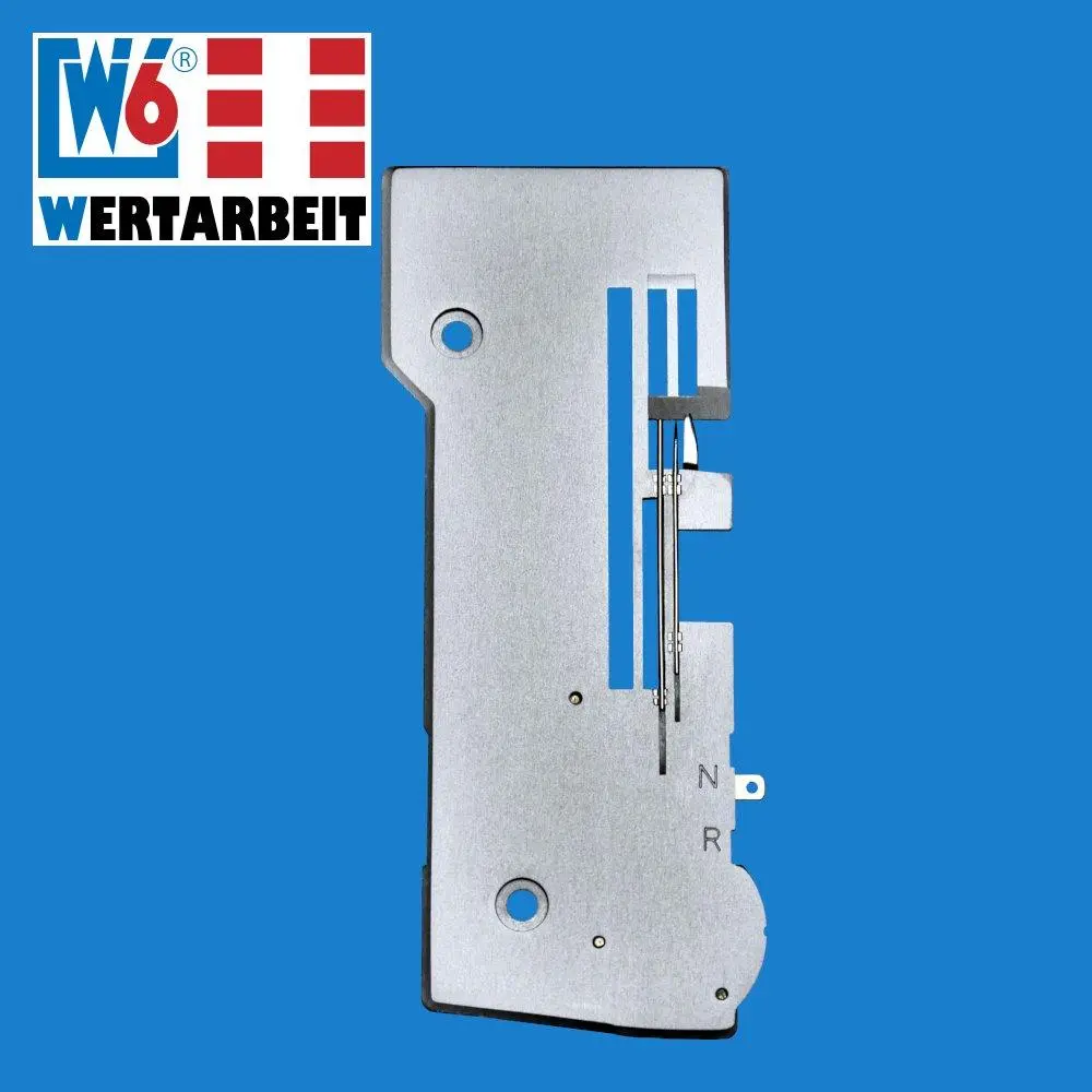 W6 Nähmaschinen Overlock Stichplatte W6 N 454D Pro / W6 N 868 Air Electric Wind