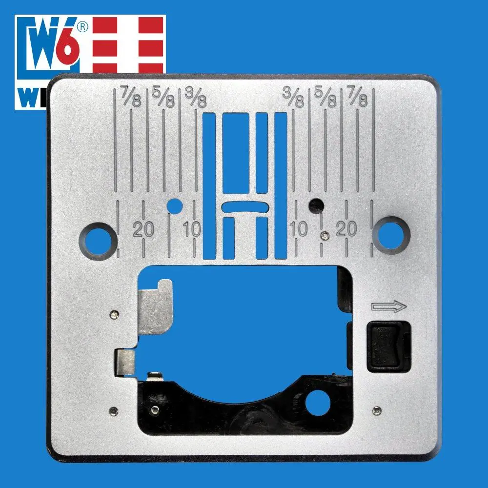 W6 Nähmaschinen Stichplatte W6 N 1235 Pro / W6 N 2800 Pro