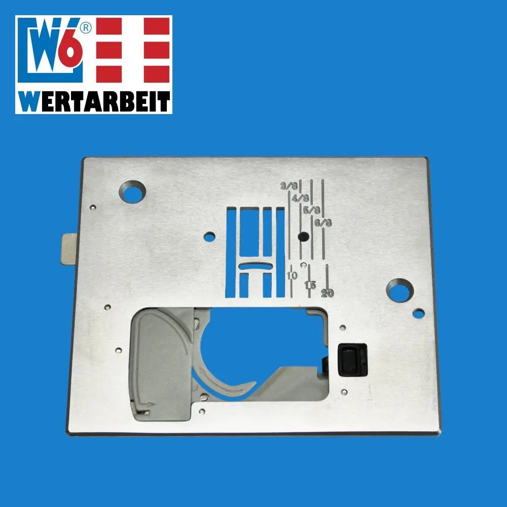 W6 Nähmaschinen Stichplatte W6 N 3300 Exklusive