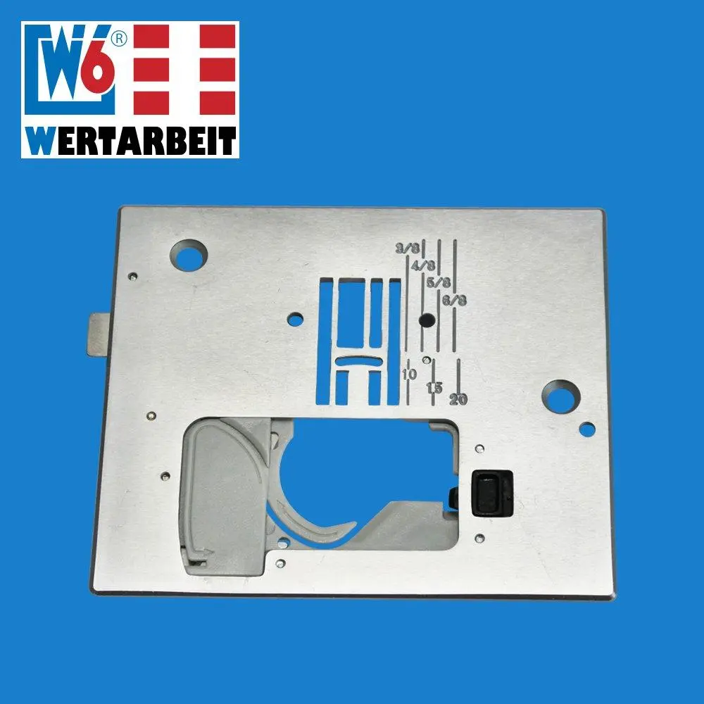 W6 Nähmaschinen Stichplatte W6 N 5000 / 6000 / 8000