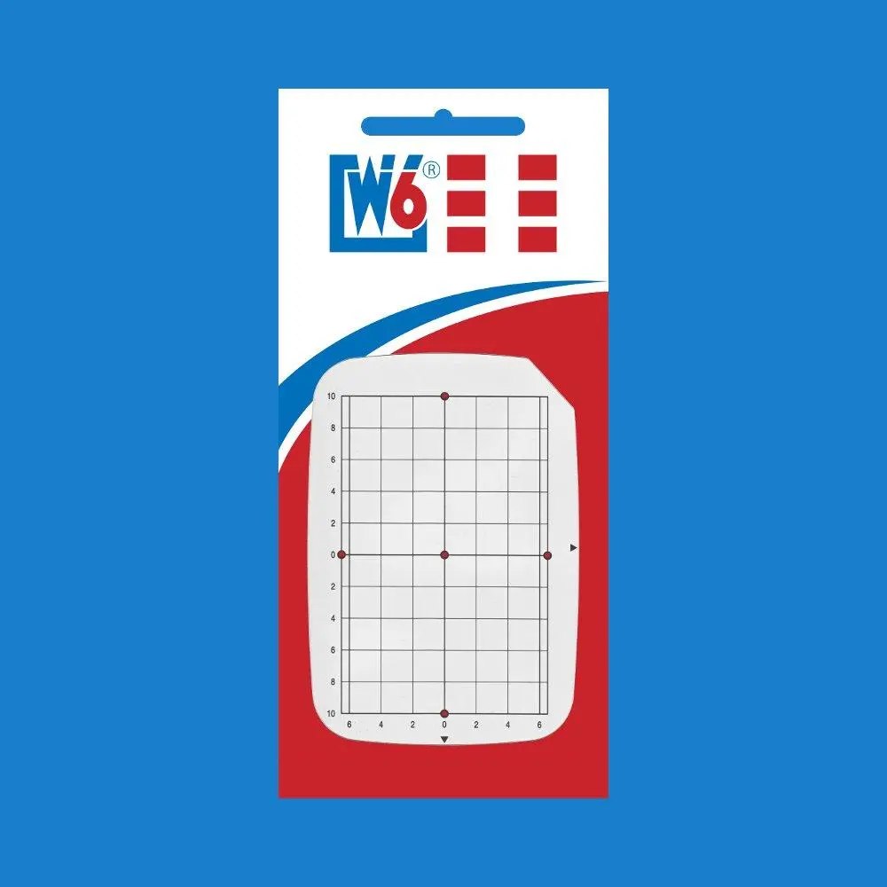W6 Nähmaschinen Stickrahmen Template 13 x 20 cm - Image 3