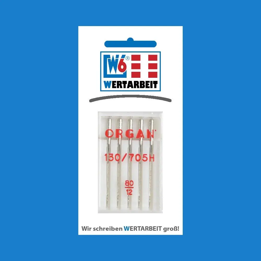 W6 Nähmaschinennadel Webware 80 (5 Nadeln) - Image 2