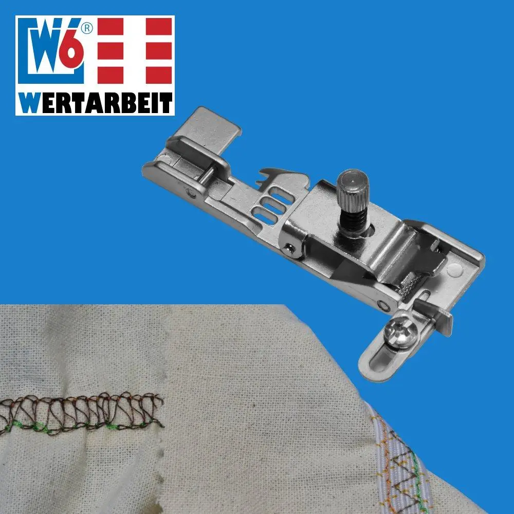 W6 Overlock / Coverlock Gummibandfuß W6 N 656D / 707D Freiarm - Image 5
