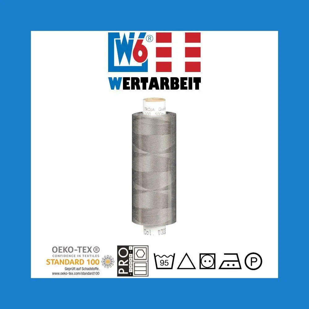 W6 Qualitätsnähgarn (500 m) - Image 7